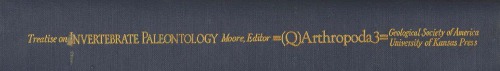 Treatise on Invertebrate Paleontology - Part Q - Arthropoda 3 Crustacea Ostracoda