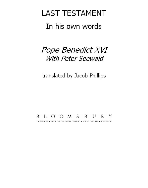 Last Testament: In His Own Words