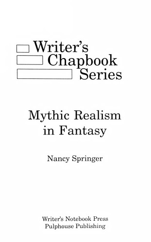 Mythic Realism in Fantasy