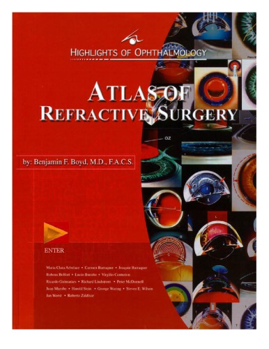 Atlas of  Refractive Surgery