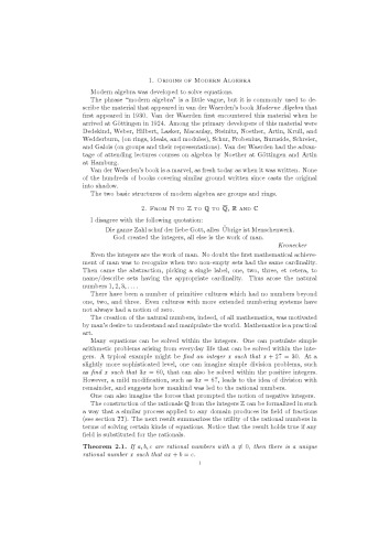 Math 403 Algebra [Lecture notes]