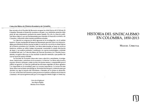 Historia del sindicalismo en Colombia, 1850-2013
