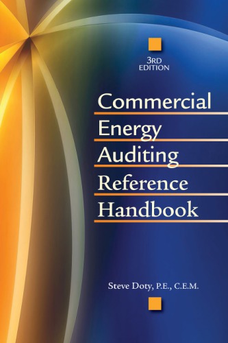 Commercial energy auditing reference handbook