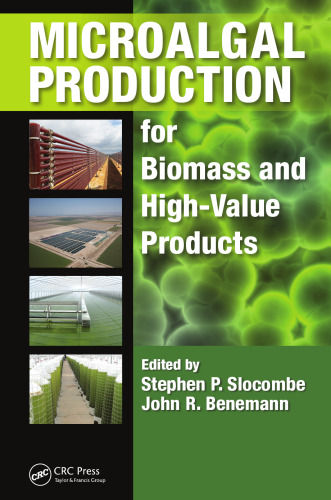 Microalgal production for biomass and high-value products