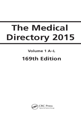 The Medical Directory 2015