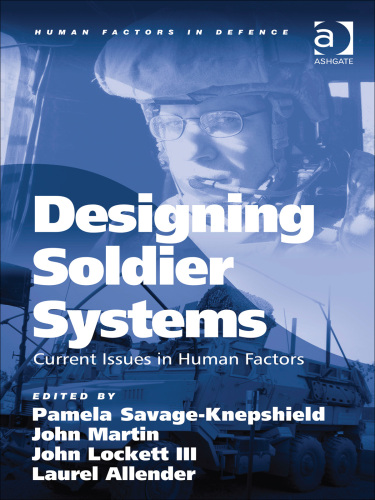 Designing soldier systems: current issues in human factors