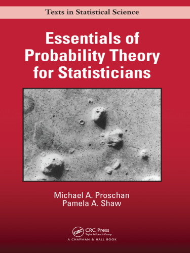 Essentials of probability theory for statisticians