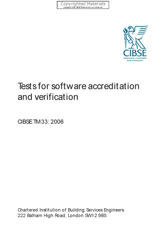 Tests for Software Accreditation and Verification