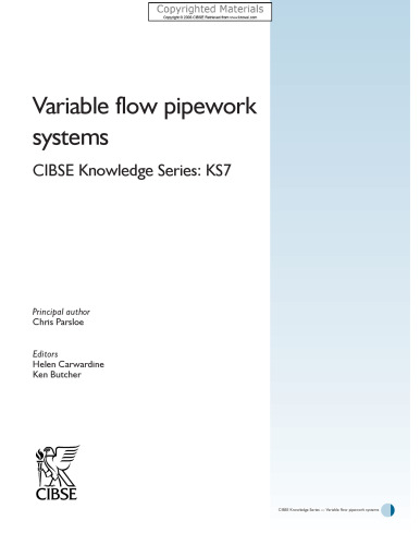Variable flow pipework systems
