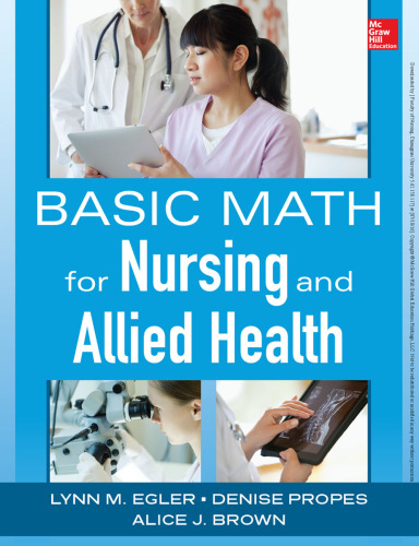 Basic math for nursing and allied health