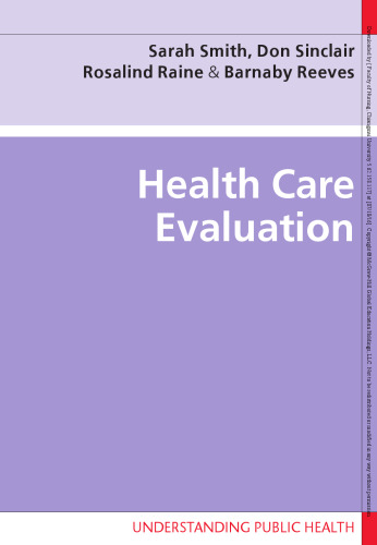 Health care evaluation