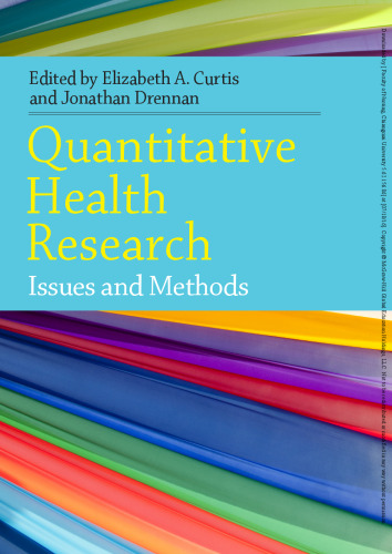 Quantitative health research: issues and methods