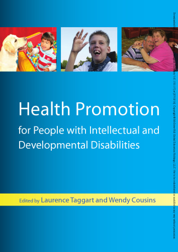 Health promotion for people with intellectual and developmental disabilities