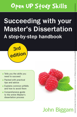 Succeeding with your master’s dissertation: a step-by-step handbook
