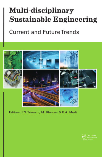 Multi-disciplinary sustainable engineering: current and future trends