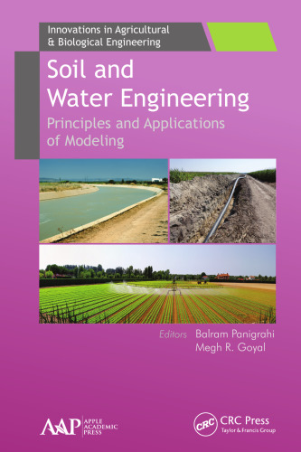 Soil and water engineering: principles and applications of modeling