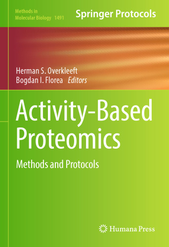 Activity-Based Proteomics: Methods and Protocols