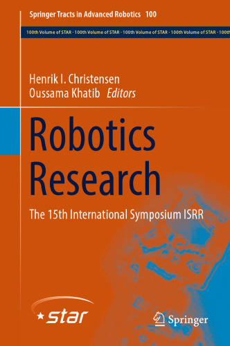 Robotics Research : The 15th International Symposium ISRR