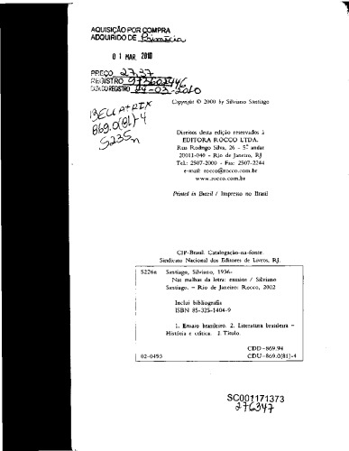 Nas Malhas das Letras