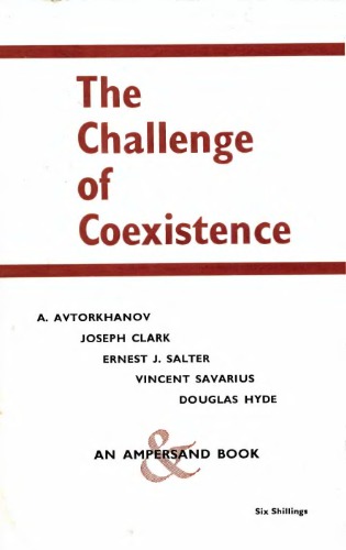 The Challenge of Coexistence