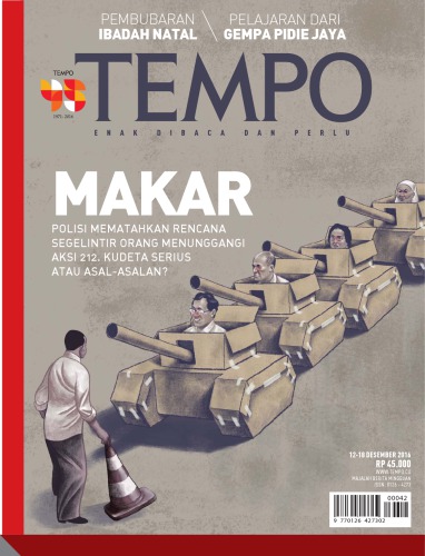 Majalah Tempo - 12 Desember 2016: Makar