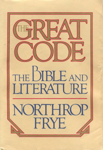 The Great Code: The Bible and Literature