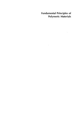 Fundamental Principles of Polymeric Materials