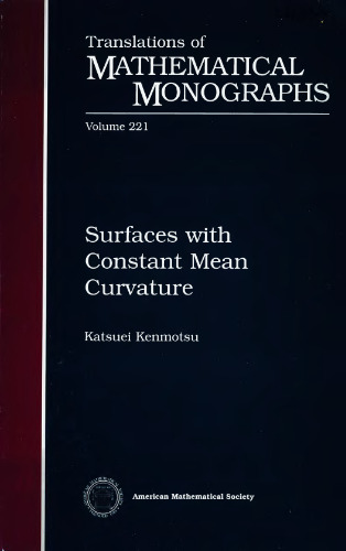 Surfaces With Constant Mean Curvature