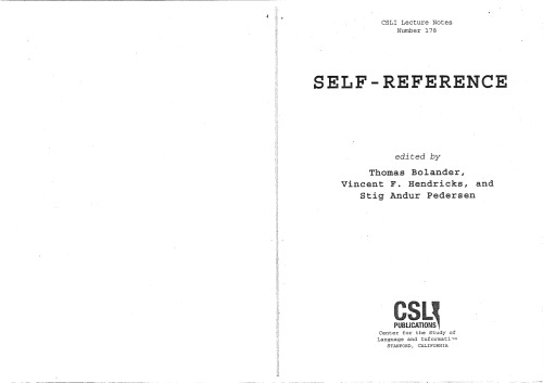 Self-Reference