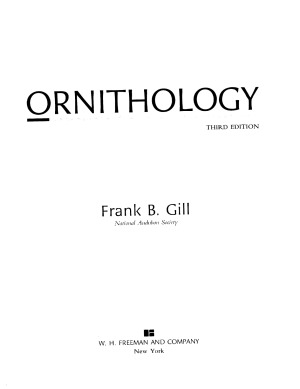 Ornithology