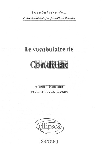 Vocabulaire de Condillac