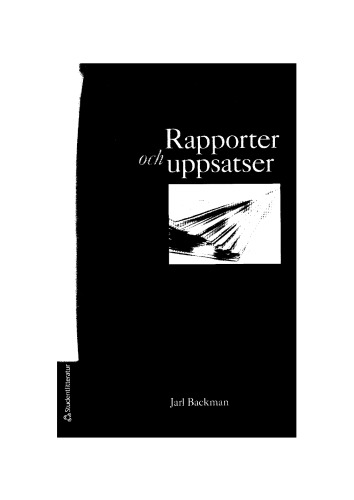 Rapporter och uppsatser