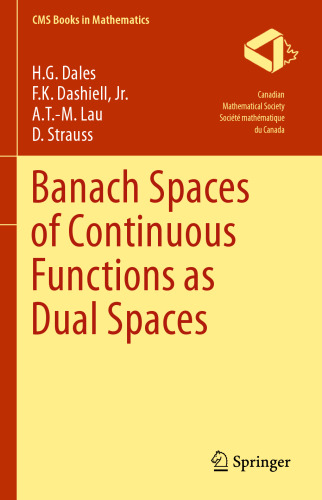 Banach Spaces of Continuous Functions as Dual Spaces