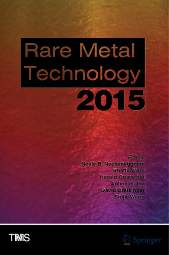 Rare Metal Technology 2015