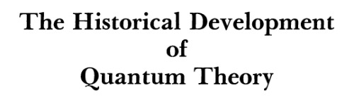 The Historical Development of Quantum Theory, Volume 2: The Discovery of Quantum Mechanics, 1925