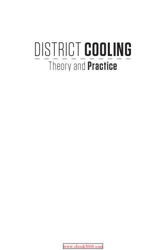 District cooling: theory and practice