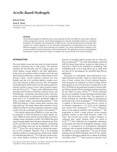 Encyclopedia of Biomedical Polymers and Polymeric Biomaterials, 11 Volume Set