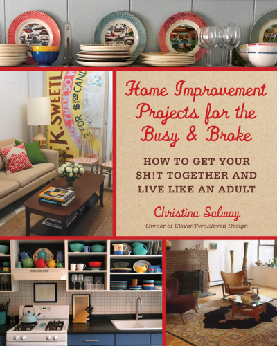 Home improvement projects for the busy & broke: how to get your $h!t together and live like an adult
