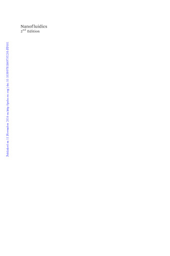 Nanofluidics