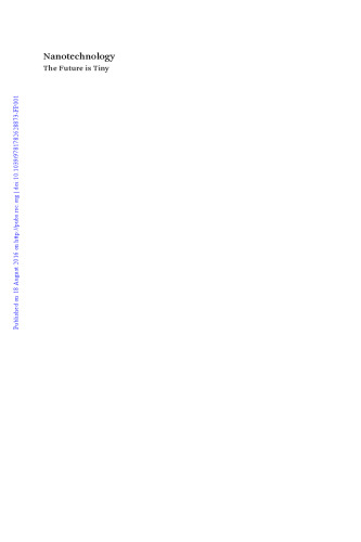 Nanotechnology: the future is tiny