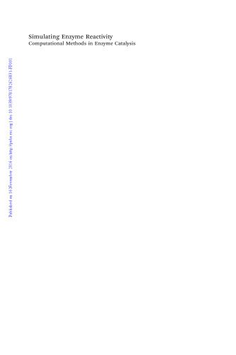 Simulating Enzyme Reactivity: Computational Methods in Enzyme Catalysis