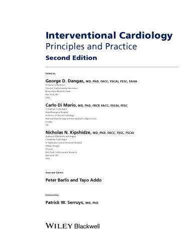 Interventional cardiology: principles and practice