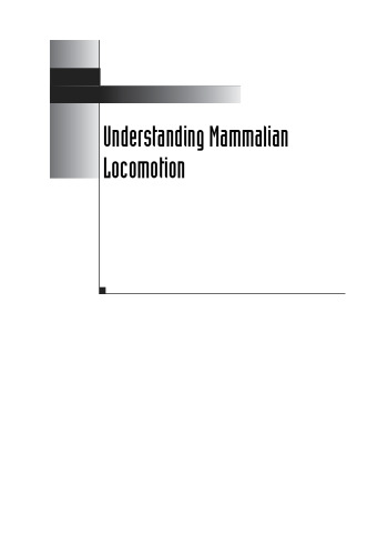 Understanding mammalian locomotion: concepts and applications