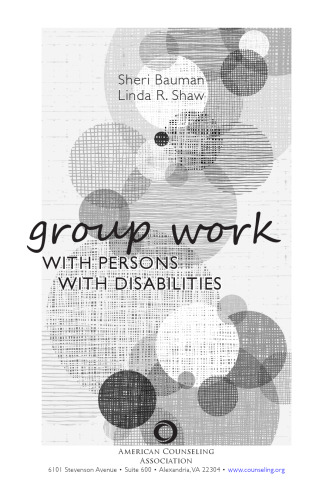 Group work with persons with disabilities