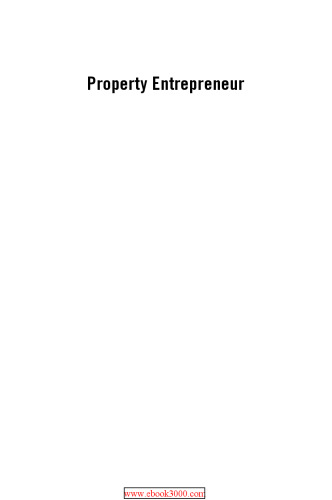 Property entrepreneur: the wealth dragon way to build a successful property business