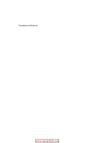 Transfusion medicine