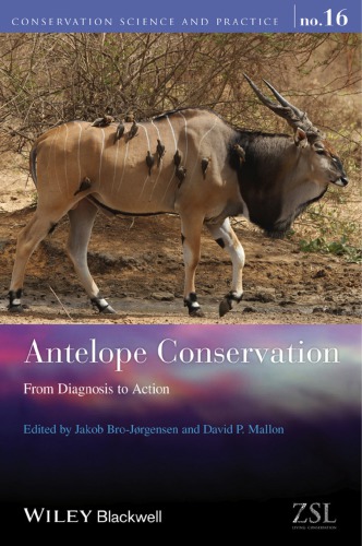Antelope conservation : from diagnosis to action