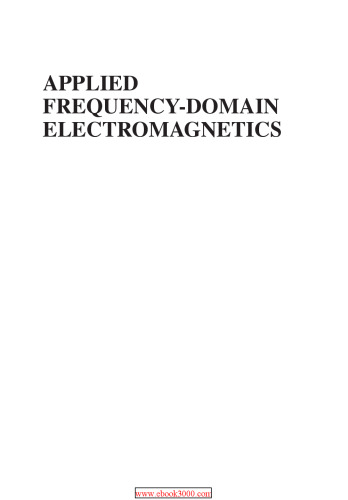 Applied frequency-domain electromagnetics