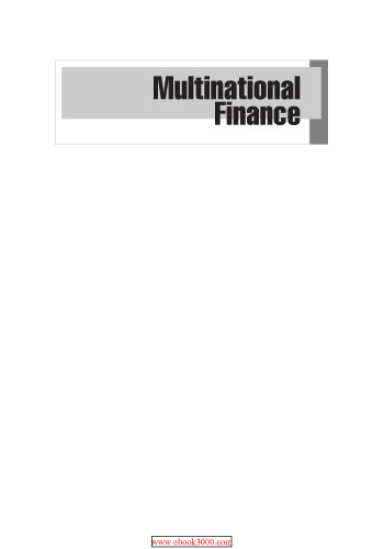 Multinational finance