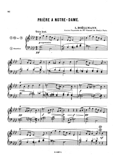 Prière a Notre-Dame